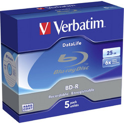 Verbatim 43836 Εγγράψιμα BD-R 6x 25GB 5τμχ