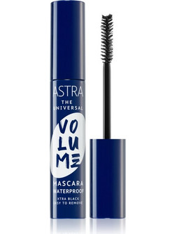 Astra Universal Extra Black Αδιάβροχη Mascara για Όγκο 13ml