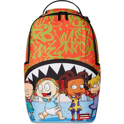 Sprayground Rugrats Curtain Reveal B7312 Αδιάβροχο Σακίδιο Πλάτης 20lt Πορτοκαλί
