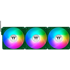 Thermaltake CT140 EX Case Fan 140mm ARGB με Σύνδεση 3-Pin 4-Pin PWM 3τμχ Racing Green