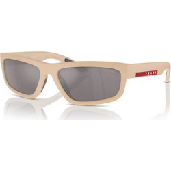 Prada PS05ZS VHR20J Γυναικεία Γυαλιά Ηλίου Ορθογώνια Κοκάλινα Μπεζ με Μαύρο Φακό