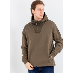 Weekend Offender Hamilton Ανδρικό Φούτερ με Κουκούλα & Τσέπες Χακί HDAW23-09