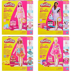 Hasbro Play-Doh Barbie Designer Dolls 4 Σχέδια