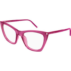 Saint Laurent SL214 005 Γυναικείος Σκελετός Γυαλιών Οράσεως Κοκάλινος Ροζ