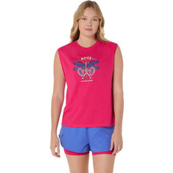 ASICS Game Seasonal Γυναικείο Αθλητικό T-Shirt Φούξια 2042A393-600