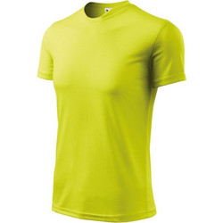 Malfini Fantasy Ανδρικό Αθλητικό T-Shirt Κίτρινο MLI-12490