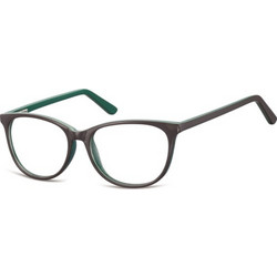 Sunoptic CP152C Γυναικείος Σκελετός Γυαλιών Οράσεως Κοκάλινος Μαύρος