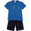 Pretty Baby Παιδική Πιτζάμα Βαμβακερή Καλοκαιρινή Royal Blue Navy Μπλε 63058