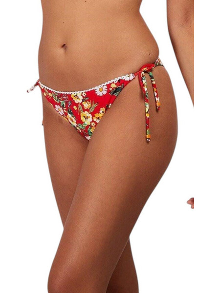 Banana Moon Bikini Slip Floral Κόκκινο JAKA-SORANNE-JCF19