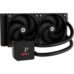 Enermax LIQMAX IV 240 Black Υδρόψυξη CPU 120mm για Socket 115x / 1700 / 1851 / 2066 / AM4 / AM5