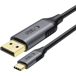Tech-Protect Καλώδιο DisplayPort 1.4 to USB-C Male 1.8m Black 5906302321780