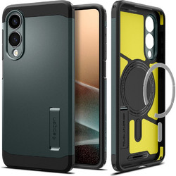 Spigen Tough Armor Magsafe Back Cover Green/Black (Samsung Galaxy S25 Edge)