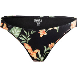 Roxy Beach Classics Bikini Slip Floral Μαύρο ERJX404981-KVJ3