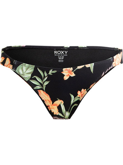 Roxy Beach Classics Bikini Slip Floral Μαύρο ERJX404981-KVJ3