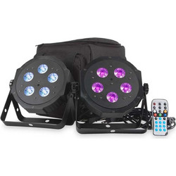 Adj VPAR PAK Φωτορυθμικό Προβολέας LED PAR DMX RGB / Amber