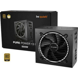 Be Quiet Pure Power 13 M 550W Τροφοδοτικό Υπολογιστή ΑΤΧ 3.1 80 PLUS Gold