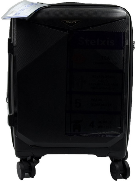 Stelxis Mars ST555 Βαλίτσα Καμπίνας 55x40x20cm με 4 Ρόδες Μαύρη