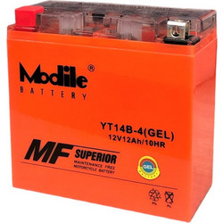 Modile Μπαταρία Μοτοσυκλέτας YT14B-4 12Ah