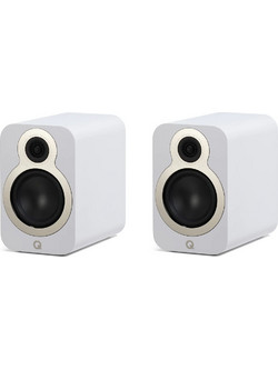 Q Acoustics 3020c Ζεύγος Ηχείων Hi-Fi Ραφιού 90W 2 Δρόμων White