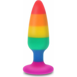 ToyJoy Rainbow Butt Plug Πρωκτική Σφήνα 10.5cm D-231764
