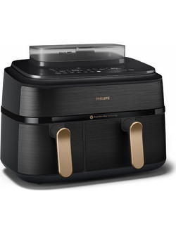 Philips NA552/00 Air Fryer 9lt με Διπλό Κάδο