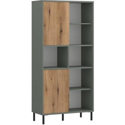 PoliHome Verdant Βιβλιοθήκη 75x40x162.8cm 162786759