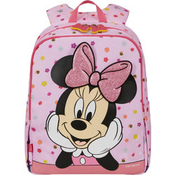 Samsonite Minnie Flower Power Σχολική Τσάντα Πλάτης Δημοτικού Ροζ 154943-A650