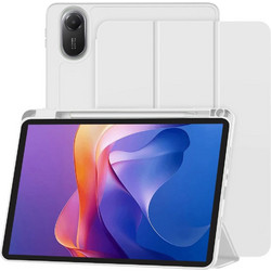 Techsuit Flex Trifold with Pencil Holder Grey (Xiaomi Redmi Pad 2)