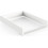 PoliHome Firma Βάση Αλλαξιέρας Μωρού Ξύλινη 96x71.7cm Λευκή