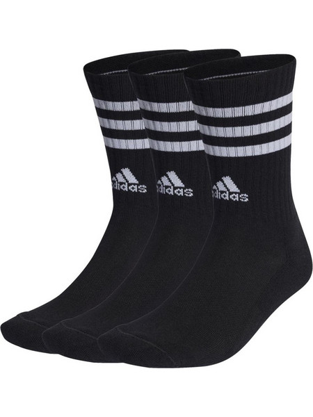 Adidas Ανδρικές Κάλτσες Ψηλές Μαύρες 3Pack IC1321