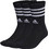 Adidas Ανδρικές Κάλτσες Ψηλές Μαύρες 3Pack IC1321