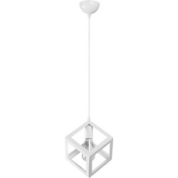 Heronia Lighting Kyvos Κρεμαστό Φωτιστικό Οροφής Μονόφωτο E27 Λευκό 35-0109