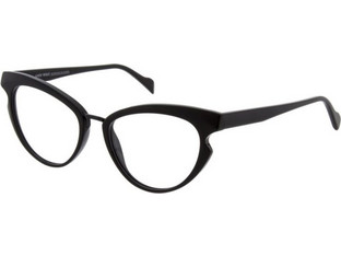 Andy Wolf AW5115 col.01 Γυναικείος Σκελετός Γυαλιών Οράσεως Κοκάλινος Μαύρος