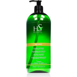 Hs Milano No Frizz Σαμπουάν για Φριζάρισμα για Ταλαιπωρημένα Μαλλιά 1lt