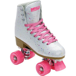 Impala Confetti Quad Rollers Παιδικά Ασημί Ροζ