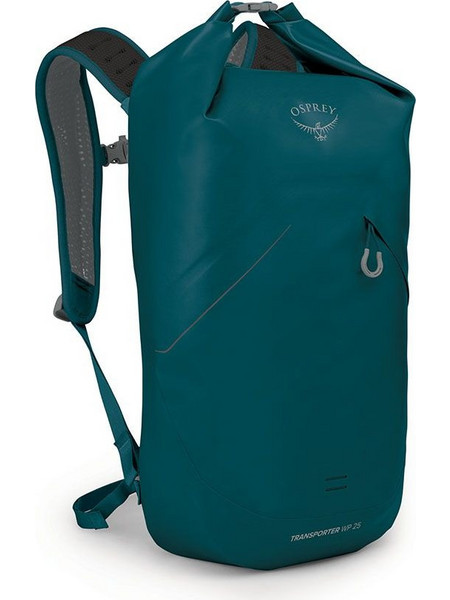 Osprey Transporter Roll Top 10003647 Στεγανός Σάκος Πλάτης 25lt Πετρόλ