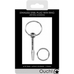 Ouch! Urethral Sounding Metal Plug Small Dilator