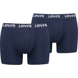 Levi's Ανδρικά Μποξεράκια Σετ 2Pack Navy Μπλε 701236091-002