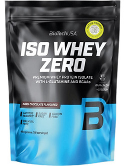 Biotech USA ISO Whey Zero Coconut Πρωτεΐνη Ορού Γάλακτος Γράμμωσης Χωρίς Λακτόζη & Γλουτένη 454gr