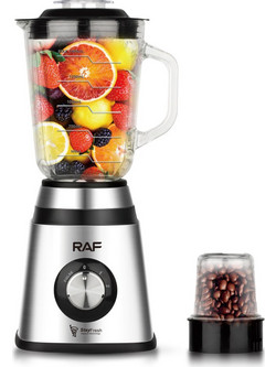 Raf R-2834 Μπλέντερ για Smoothie με Γυάλινη Κανάτα 1.5lt 1000W