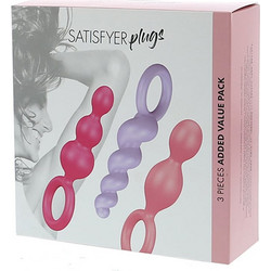 Satisfyer Booty Call Σετ Πρωκτικές Σφήνες 3τμχ D-218453