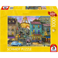Puzzle Schmidt In the streets of Paris 1000 Κομμάτια