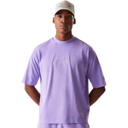 New Era Washed Box Lakers Ανδρικό Αθλητικό T-Shirt Λιλά 60667863