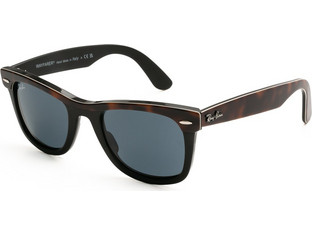 Ray-Ban RB2240 1441R5 Ανδρικά Γυαλιά Ηλίου Τετράγωνα Κοκάλινα Ταρταρούγα με Μαύρο Φακό