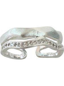 RO Accessories Γυναικείο Δαχτυλίδι Ασημί R143