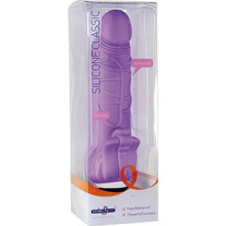 Seven Creations Silicone Classic Clitoral Ρεαλιστικός Δονητής 19cm Μωβ