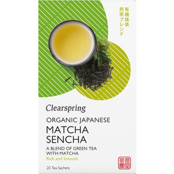 Clearspring Μάτσα Πράσινο Τσάι Sencha 36gr