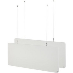 t.akustik PET Pendant Absorber 50 Ηχοαπορροφητικό Πάνελ 50x120x2.5cm 1τμχ Λευκό