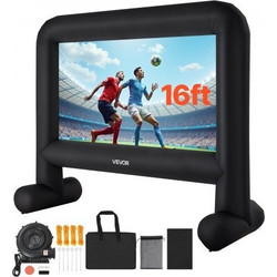 Vevor Inflatable Οθόνη Προβολής Projector Δαπέδου 16:9 288x155cm / 129"