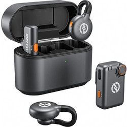 Hollyland Lark M2S Mini Combo Σετ 2 Μικρόφωνα Πέτου USB-C